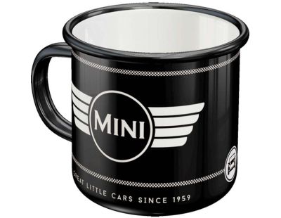 Mug publicitaire en métal émaillé 360 ml (Mini)