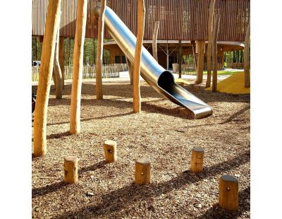 Mulch paillage pour aire de jeux 125 Litres (Naturel)