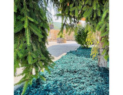 Mulch paillage  couvre sol 125 Litres (Vert)