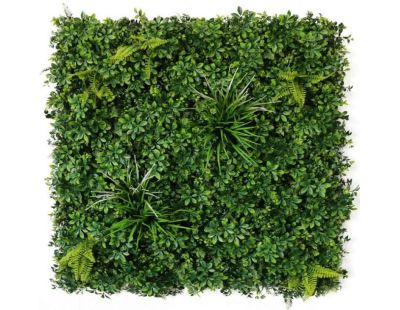 Mur végétal en plastique 1 m x 1 m (Garden)