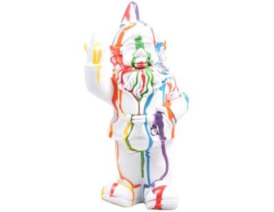 Nain de jardin en résine F*ck 16 x 12 x 32 cm (Multicolore)