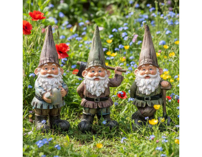 Nain de jardin en résine jardinier 40 cm (Arrosoir)