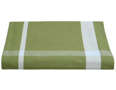 Nappe en coton bio La nonna pistacchio (160 x 250 cm)