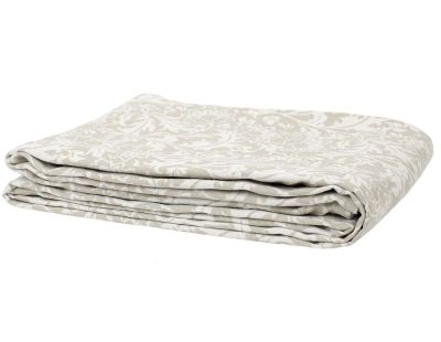 Nappe en coton imprimé 140 x 250 cm (Feuillage)