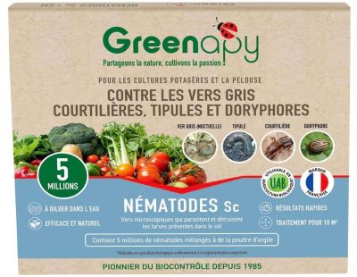 Nématodes Sc anti vers gris et doryphores (5 millions de nématodes)