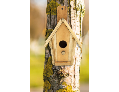 Nichoir en bois pour fixation murale Marguerite