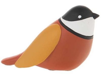Oiseaux colorés à poser en polyrésine (Lot de 3)