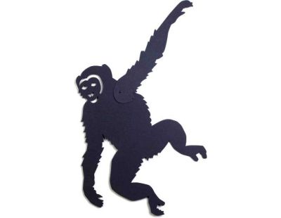Ombre murale Silhouette articulée (Singe)