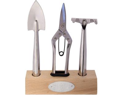 Outils de jardin d'intérieur en acier inoxydable