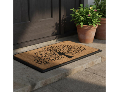 Paillasson arbre en coco et latex (Longueur 70cm)