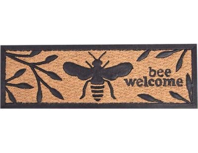 Paillasson en caoutchouc et fibres de coco Abeille