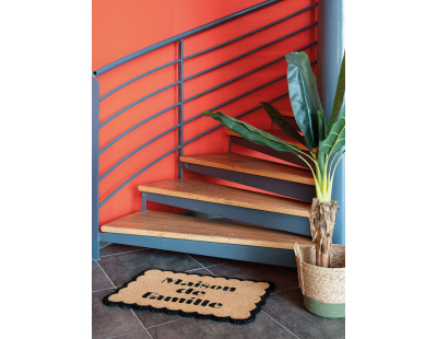 Paillasson en coco festonné (Maison de Famille)