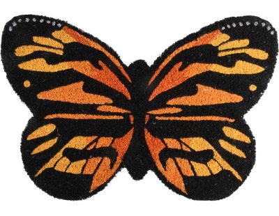 Paillasson en fibre de coco Papillon