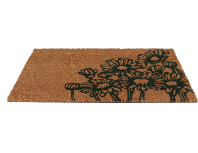 Paillasson en fibres de coco Fleurs