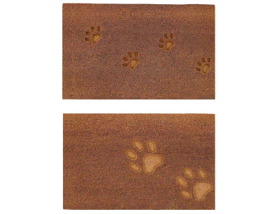 Paillasson en fibres de coco 60 x 40 cm Paw (Lot de 2)