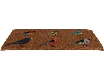 Paillasson en fibres de coco oiseaux