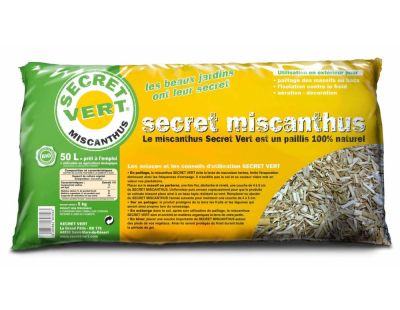 Paillis de miscanthus 5kg (Lot de 10)