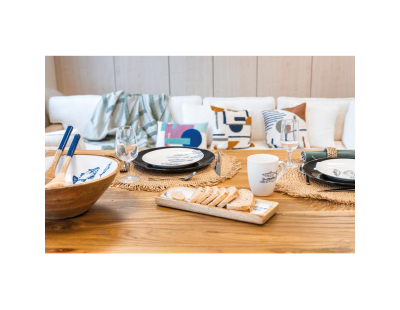 Paire de couverts à salade en manguier