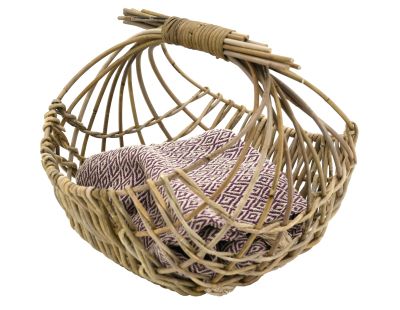 Panier arrondi ajouré en poelet (46 cm)
