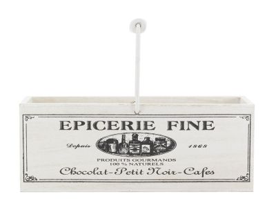 Panier en bois avec anse Epicerie fine