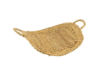 Panier à buche jonc et métal