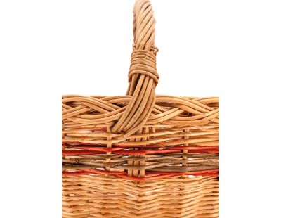 Panier à champignons en osier buff
