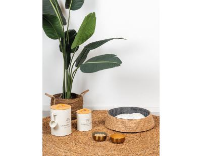 Panier pour chien/chat en jonc