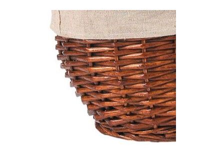 Panier enfant ovale en osier et jute