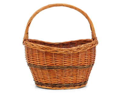 Panier de marché en osier 