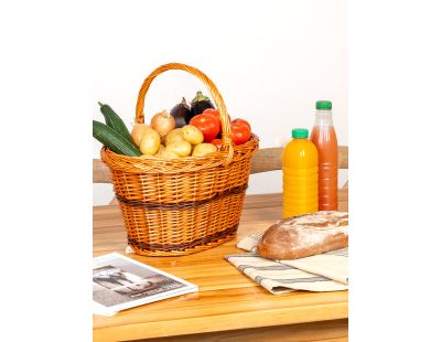 Panier de marché en osier buff (2)