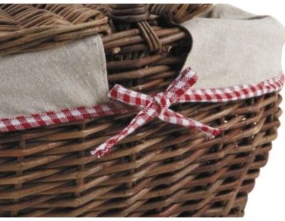 Panier en osier brut 