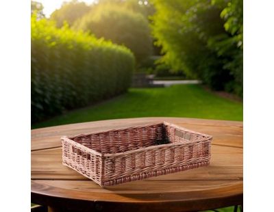 Panier ouvreuse cinéma en osier (Avec sangle ajustable posée)