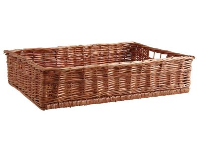 Panier ouvreuse cinéma en osier (Avec sangle ajustable posée)
