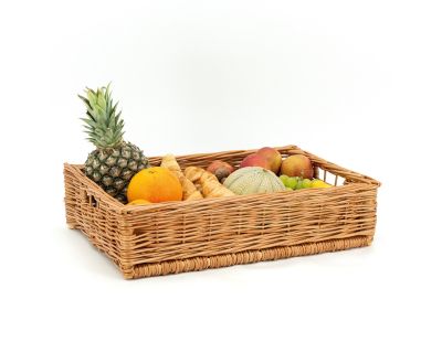 Panier ouvreuse cinéma en osier (Panier seul)
