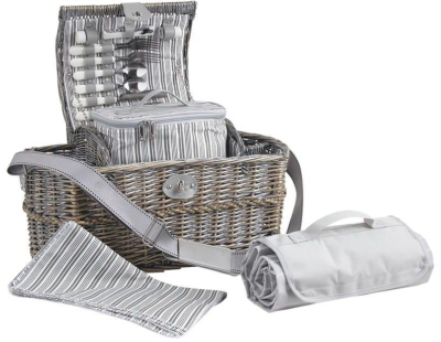 Panier pique-nique isotherme en osier