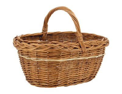 Panier à provisions en osier Lucette