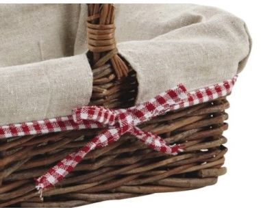 Panier en osier brut 