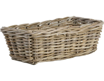 Panier en rotin 45.4 x 23.9 x 14.7 cm