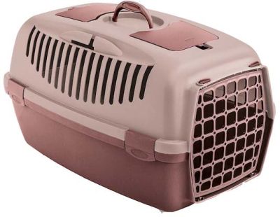 Panier de transport pour chiens et chats  Gulliver (Rose)