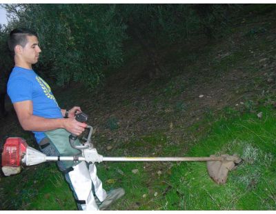 Pantalon de protection frontale pour travaux du jardin taille universelle