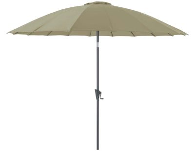 Parasol terrasse en fibre de verre Pagode 300 cm (Argile)