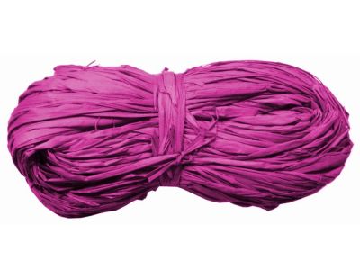 Pelote de raphia 50 grammes (Violet)