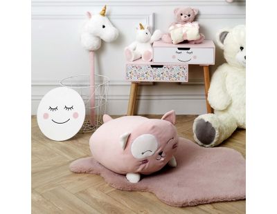 Peluche coussin 30 x 30 cm (Chat)
