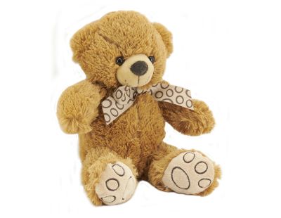 Peluche ours en acrylique brun (20 cm)