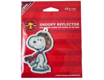 Personnage réfléchissant Snoopy (Snoopy Pilote)