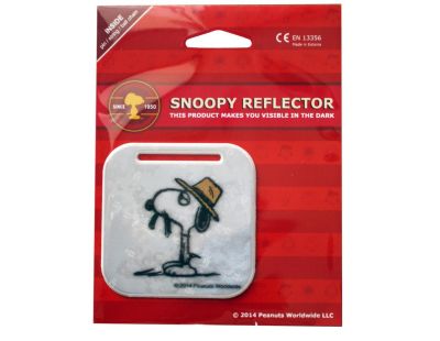Personnage réfléchissant Snoopy (Snoopy avec Stetson)
