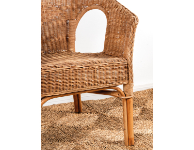 Petit salon en rotin Léa