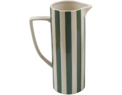 Pichet en porcelaine Cabana 12 x 22.5 x 33 cm (Vert)