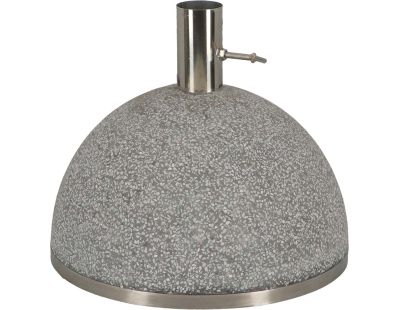 Pied de parasol granit 31,5kg (Gris clair)