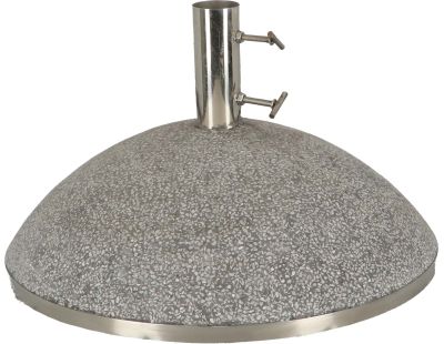 Pied de parasol granit 43,9kg (Gris clair)